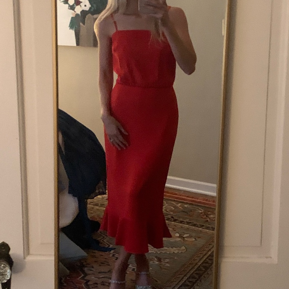 Red Lulus Dress size 2